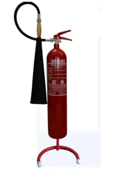 ünal grup  Karbondioksit Gazlı Yangın Söndürme Tüpü Askısı 5 Kg Co2 Tüpler Için - 2