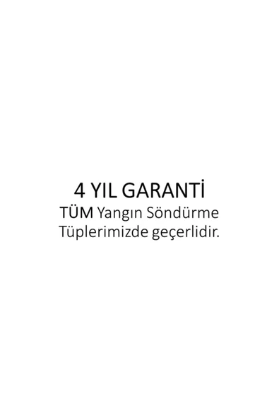 ünal grup  5 Kg (Co2 Gazlı) Yangın Söndürme Tüpü + 4 Yıl Garanti + 2021 Üretim - 3
