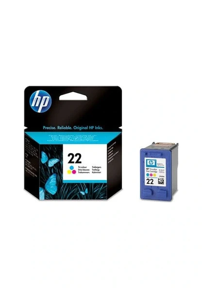 HP 22 C9352AE Renkli Kartuş - 1