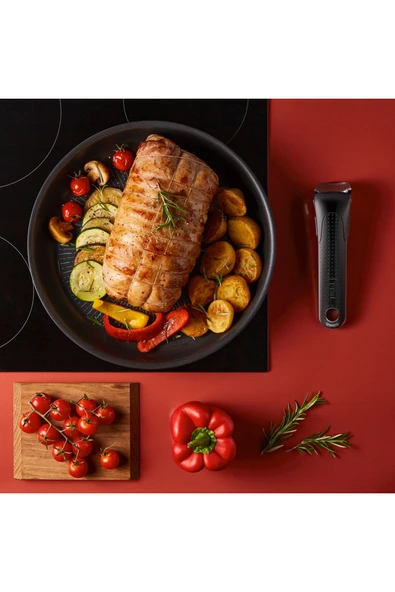 Tefal Ingenio Exception Titanyum 6X 12 Parça Büyük Tava Tencere Seti - 4