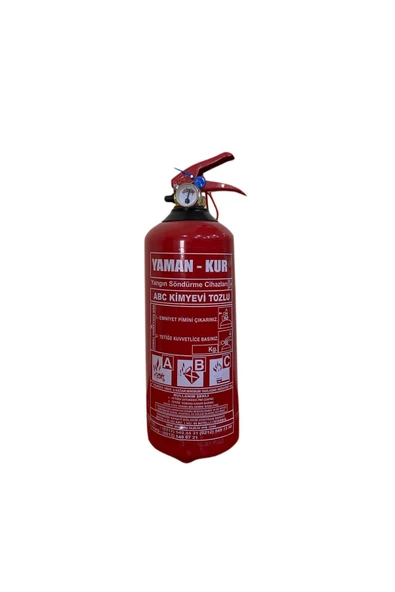 ünal grup  Araç Yangın Söndürme Tüpü 1 Kg Yangın Tüpü