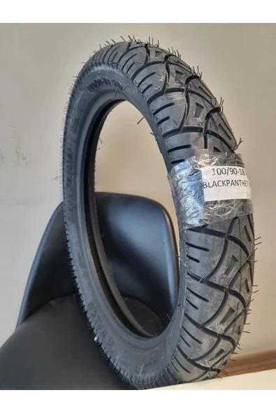 100/90-18 Tt(tubetype) Motosiklet Lastiği Black Panther - 2