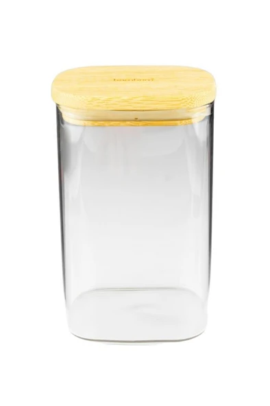 Bambum Multy - Bambu Kapaklı Cam Saklama Kabı 1500ml