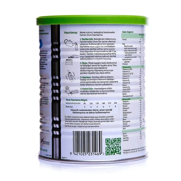 Golden Goat 1 Keçi Sütlü Bebek Sütü 0-6 Ay 400 Gr - 2