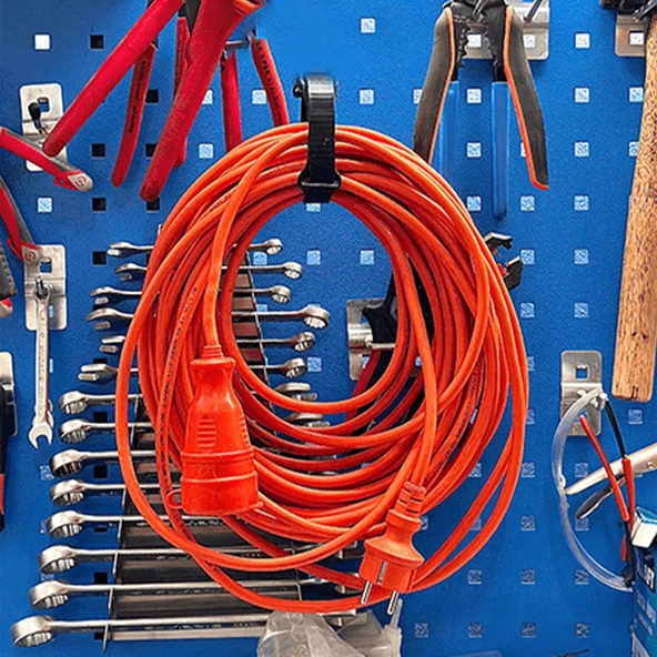 Seyyar Uzatma Kablosu Cca Turuncu 3x2.5 Mm 20 Metre Dış mekan Kablo Prizli Bahçe İçin Suya Dayanıklı - 4