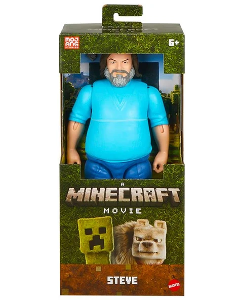 Minecraft Filmi Büyük Aksiyon Figürü Steve 30 cm JGG67
