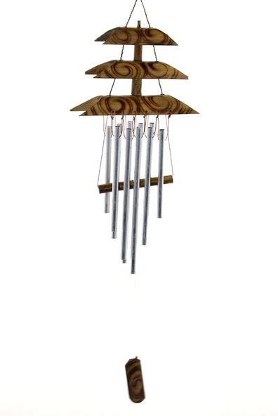 Bambu Metal Çanlı Rüzgar Çanı Repot-4 ürün görseli