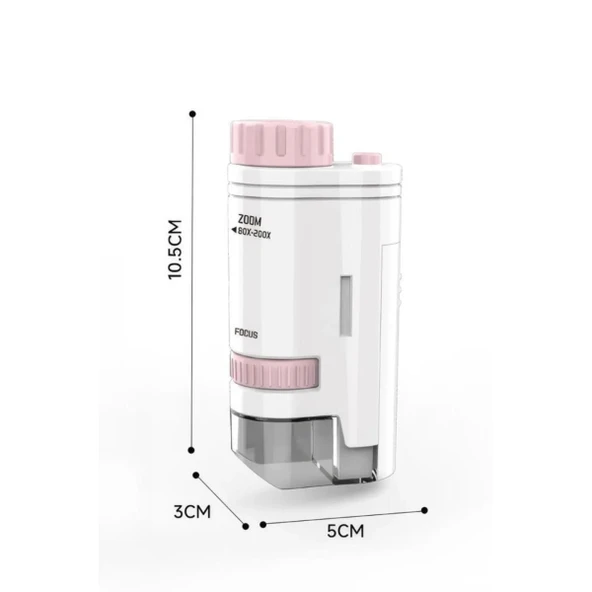Portatif Mini Mikroskop - Resim 4