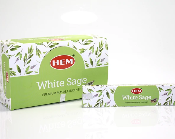 Hem Universal White Sage Aromalı Masala Tütsü ürün görseli