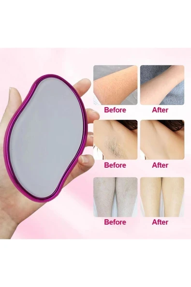 Epilasyon Aleti Kristal Acısız Tüy Dökücü Tüy Alma Silgisi Taş Tüy Alıcı Epilasyon Taş - 3