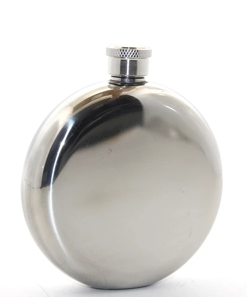 Paslanmaz Çelik Yuvarlak 5 Oz Tekli Matara Alk2676 ürün görseli