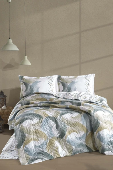 Clasy Çift Kişilik Dört Mevsim Set Estiva Yeşil ürün görseli