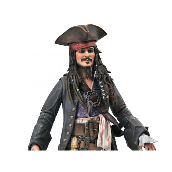 Diamond Select Toys - Pirates of the Caribbean - Jack Sparrow Deluxe Figure