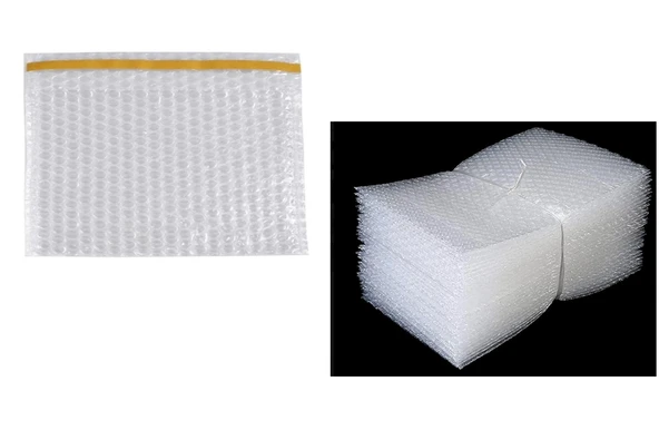 Balonlu Patpat Torba, Bantlı Baloncuklu Torba-Zarf 15Cm(En)X25Cm(Boy)+5Cm(Kapak) 250 Adet) - 5
