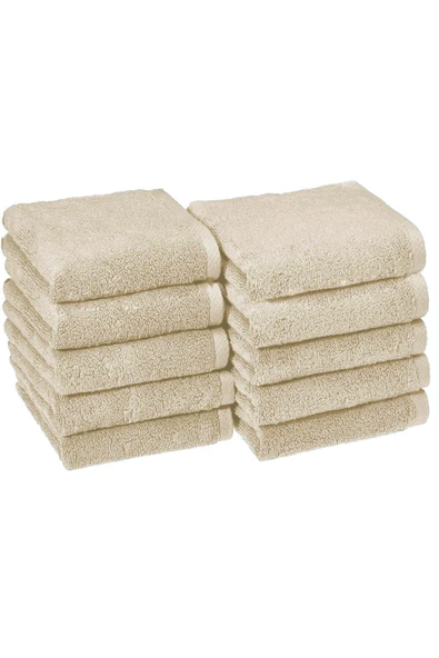 10 lu El Yüz Otel Havlusu 50x85 Cm Renkli 16/1 Avs 200 Gr - 2