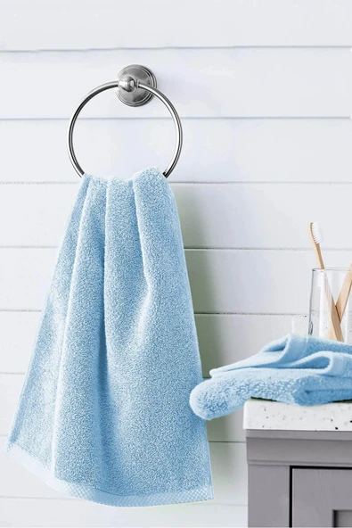 10 lu El Yüz Otel Havlusu 50x85 Cm Renkli 16/1 Avs 200 Gr - 5