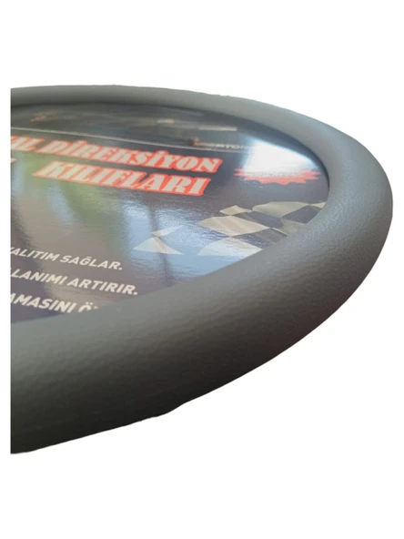Silikon Direksiyon Kılıfı Gri - 3