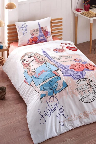 Kristal Fashion Genç Tek Kişilik Pike Takımı - 1