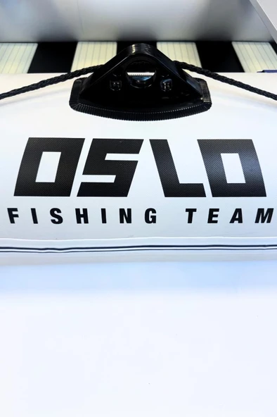Oslo Fishing Team 2.40mt Mavi Beyaz Şişme Bot - 3
