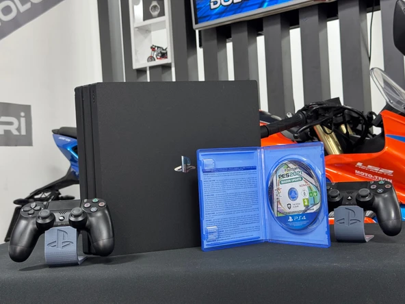 PlayStation 4 Pro 1TB Çift Kol + Pes 2021 Oyun CD’si (İKİNCİ EL) - 3