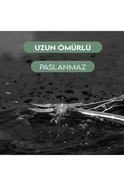 Et Makası Profesyonel Manikür Et Tırnak Pensi - 4