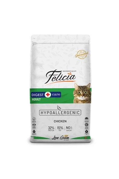 Felicia Felicia Tavuklu Hamsili Hypoallergenic Az Tahıllı Yetişkin Kedi Maması 2 Kg