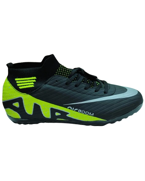 Laliga Air 565 Mdl. Siyah-Sarı (36-40) Halı Saha Futbol Ayakkabı