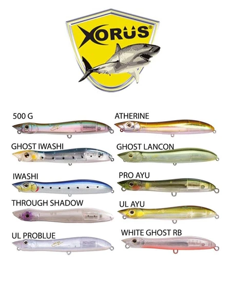 Xorus Pachinko 100mm 11gr Su Üstü Maket Balık - Resim 2