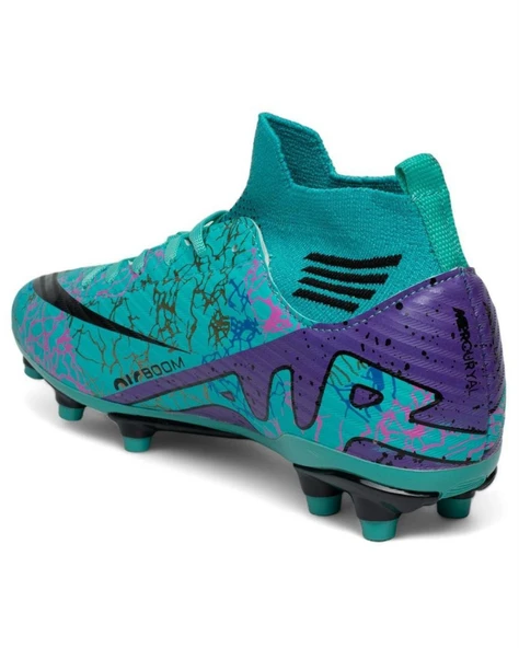 Laliga Air 565 Mdl. Turkuaz-Mor (40-44) Krampon Futbol Ayakkabı - 3