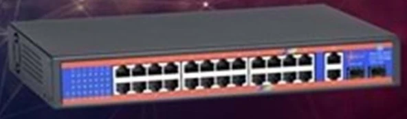 Ztech ZR-1116 16+2+1 Poe Gigabit + 1 SFP 16 port 300W