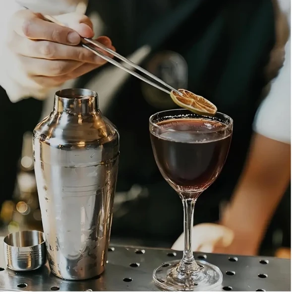 DEPOKON Çelik Şef Maşa Cımbız Uzun Masterchef 25 Cm - 5