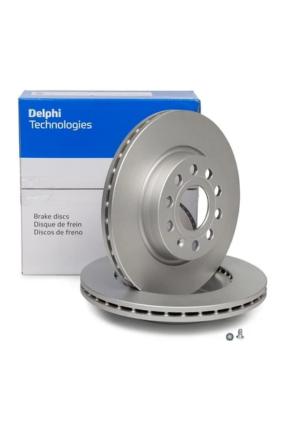 Volkswagen Golf 6 2009-2012 Model Arası Ön Fren Diski 280MM Delphi Marka