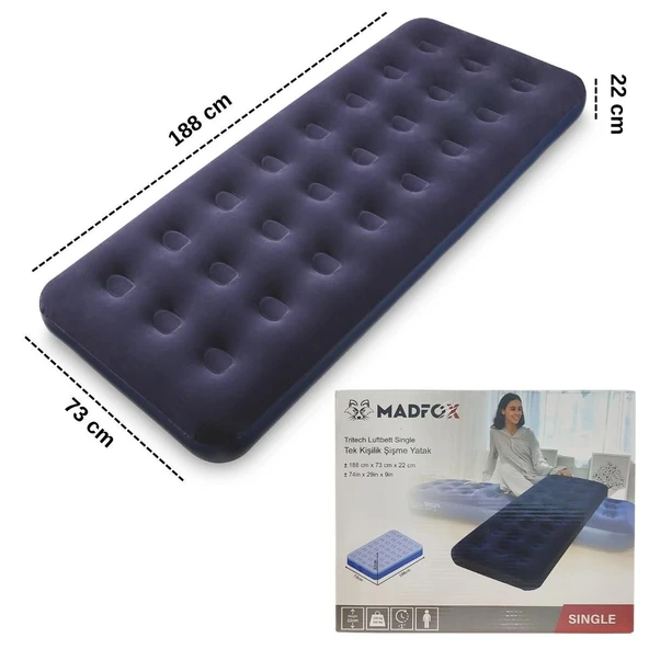 MADFOX TRITECH LUFTBETT TEK KİŞİLİK ŞİŞME YATAK - 2