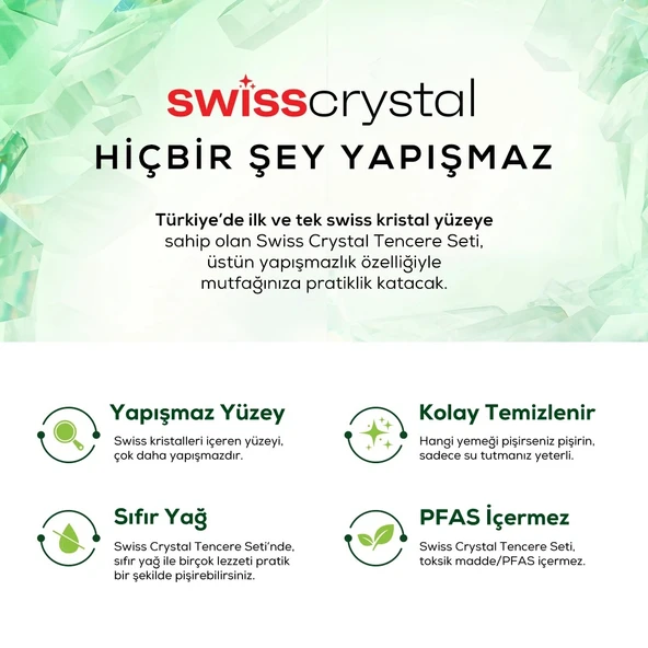 Karaca x Refika Birgül Swiss Crystal 7 Parça Tencere Seti Creamy - 5