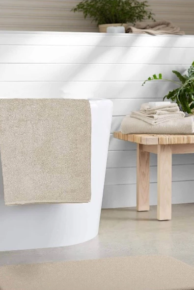 10 lu Otel Banyo Havlusu Pamuklu 90X150 Cm Renkli 16/1 Avs 580 Gr - 6