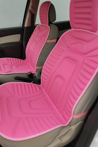 Oto Koltuk Koruyucu Oto Minder Pembe - 3
