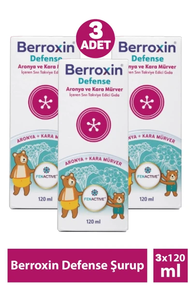 Berroxin Defense Şurup 120 ml 3 Adet ürün görseli 1