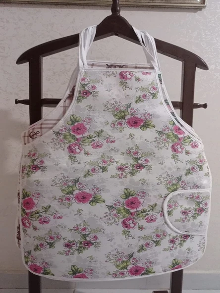 Raşel, Sıvı Geçirmez, Cepli Mutfak Önlüğü - 7