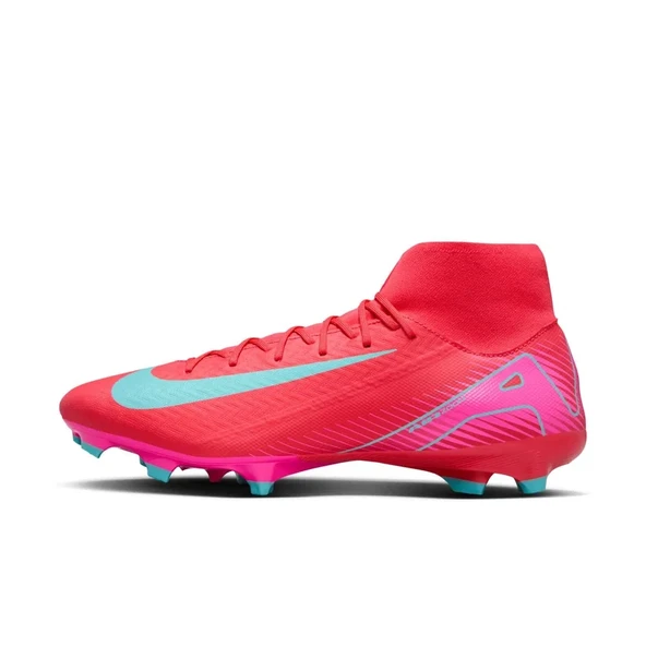 Nike Mercurial Zoom Superfly 10 Acad Fg/Mg Erkek Kırmızı Futbol Krampon FQ1456-800 - 3