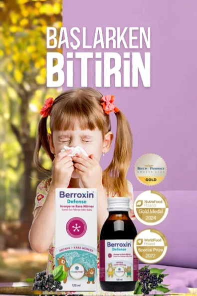 Berroxin Defense Şurup 120 ml 3 Adet - Resim 2