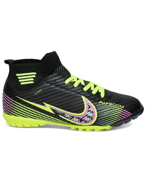 Twingo 585 Ft. Siyah-Sarı (28-32) Halı Saha Futbol Ayakkabı