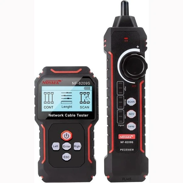 Noyafa NF-8209S Ağ Kablosu Test Cihazı Kablo Bulucu