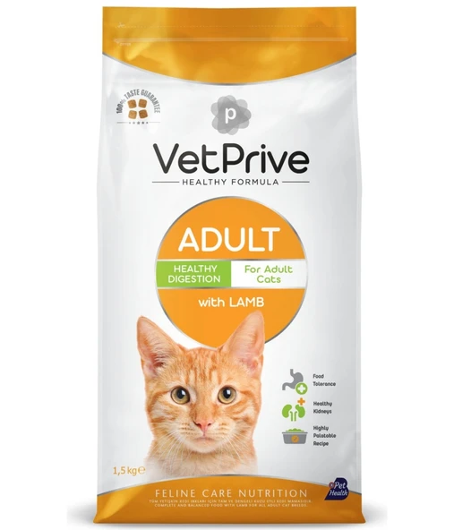 Vet Prive Kuzulu Yetişkin Kedi Maması 1,5 kg - 1