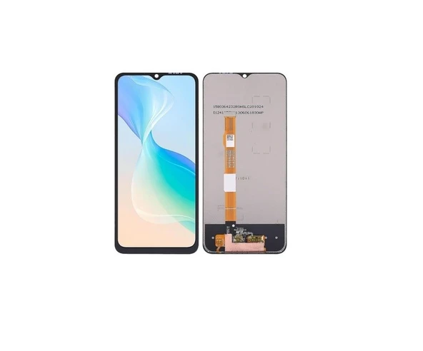 Vivo Uyumlu Y33s Lcd Ekran Siyah Çıtasız ürün görseli 1