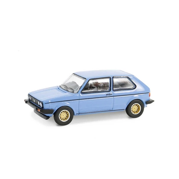 Greenlight 1/64 Club Vee-Dub Series 19- 1982 Volkswagen Golf- Monaco Blue