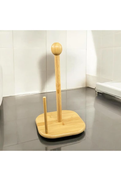 Bambu Kağıt Havluluk Düzenleyici Banyo Peçetelik - 2