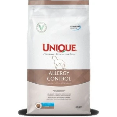 Unique Allergy Control Köpek Maması 3 Kg - 1