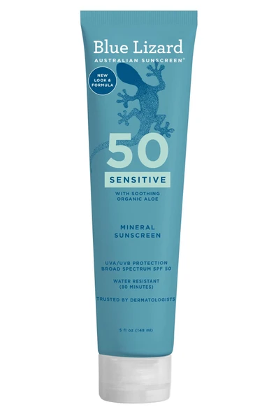 Blue Lizard Sensitive SPF50 Hassas Ciltler İçin Mineral Güneş Kremi 148ML