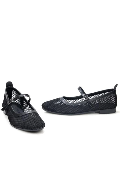 Papuçcity Frzn 03306 Kadın Fileli Günlük Babet - 9