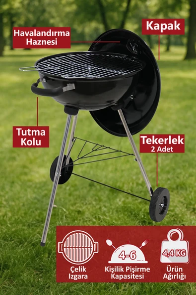Blooma Eiger Kömürlü Mangal